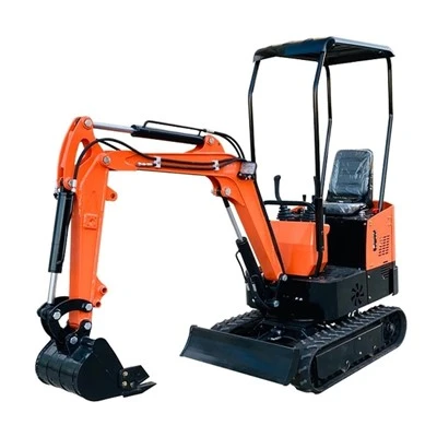 Mini-pelle sur chenilles de 1 000 kg creusant